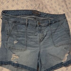 Torrid Women's Blue Denim Shorts